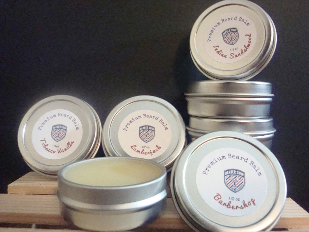 Premium Beard Balm 1/2oz - Assorted Fragrances FREE SHIPPING Travel Size