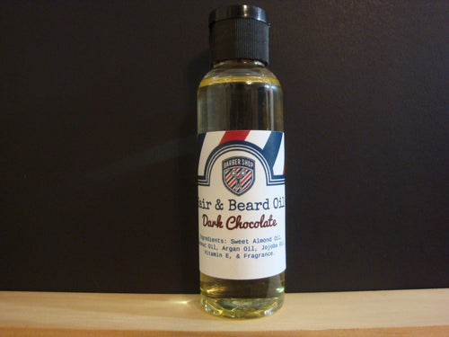 Dark Chocolate Beard Oil - 2oz