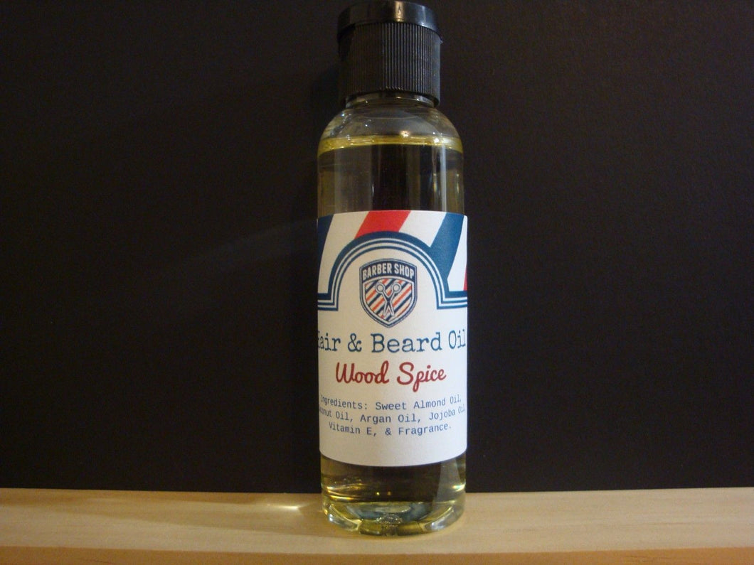 Wood Spice Beard Oil - 2oz