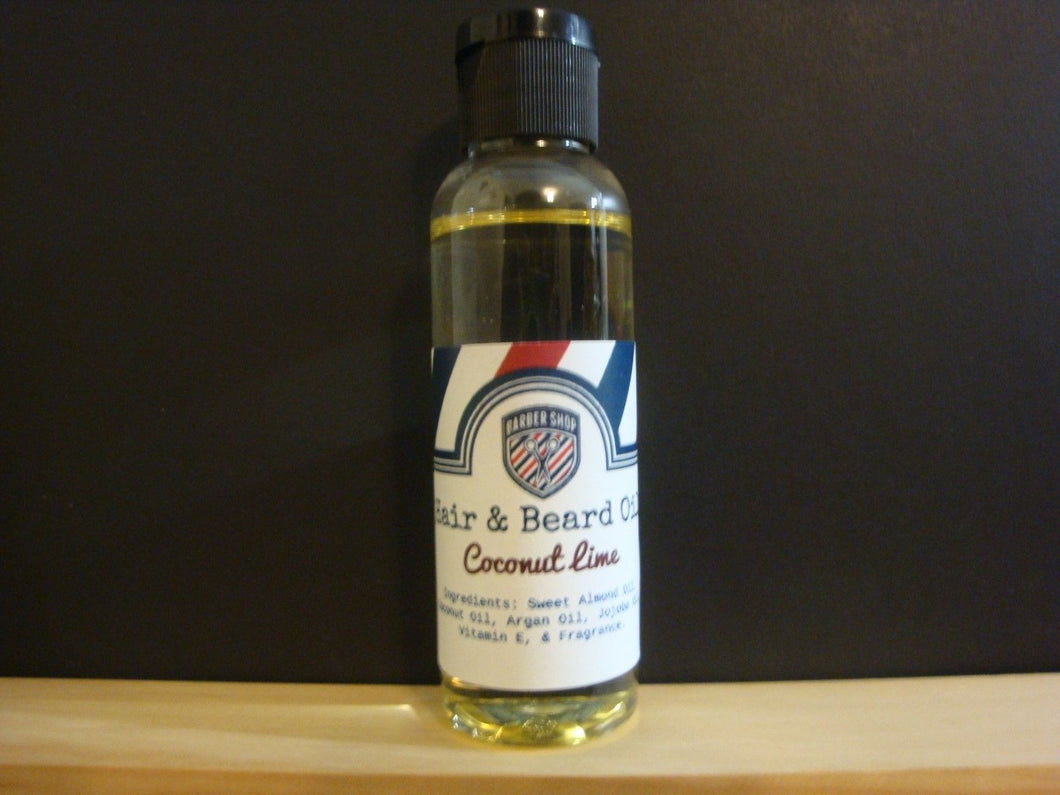 Coconut Lime Beard Oil - 2oz