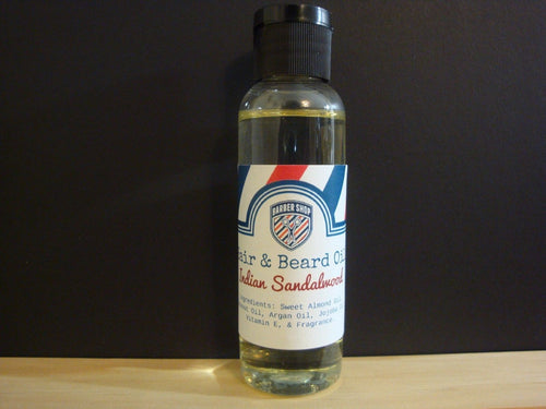 Indian Sandalwood Beard Oil - 2oz