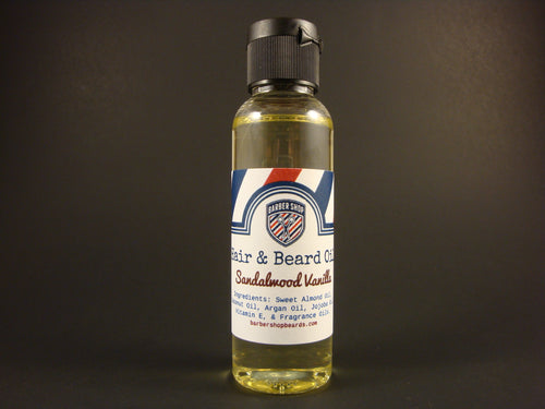 Sandalwood Vanilla Beard Oil - 2oz