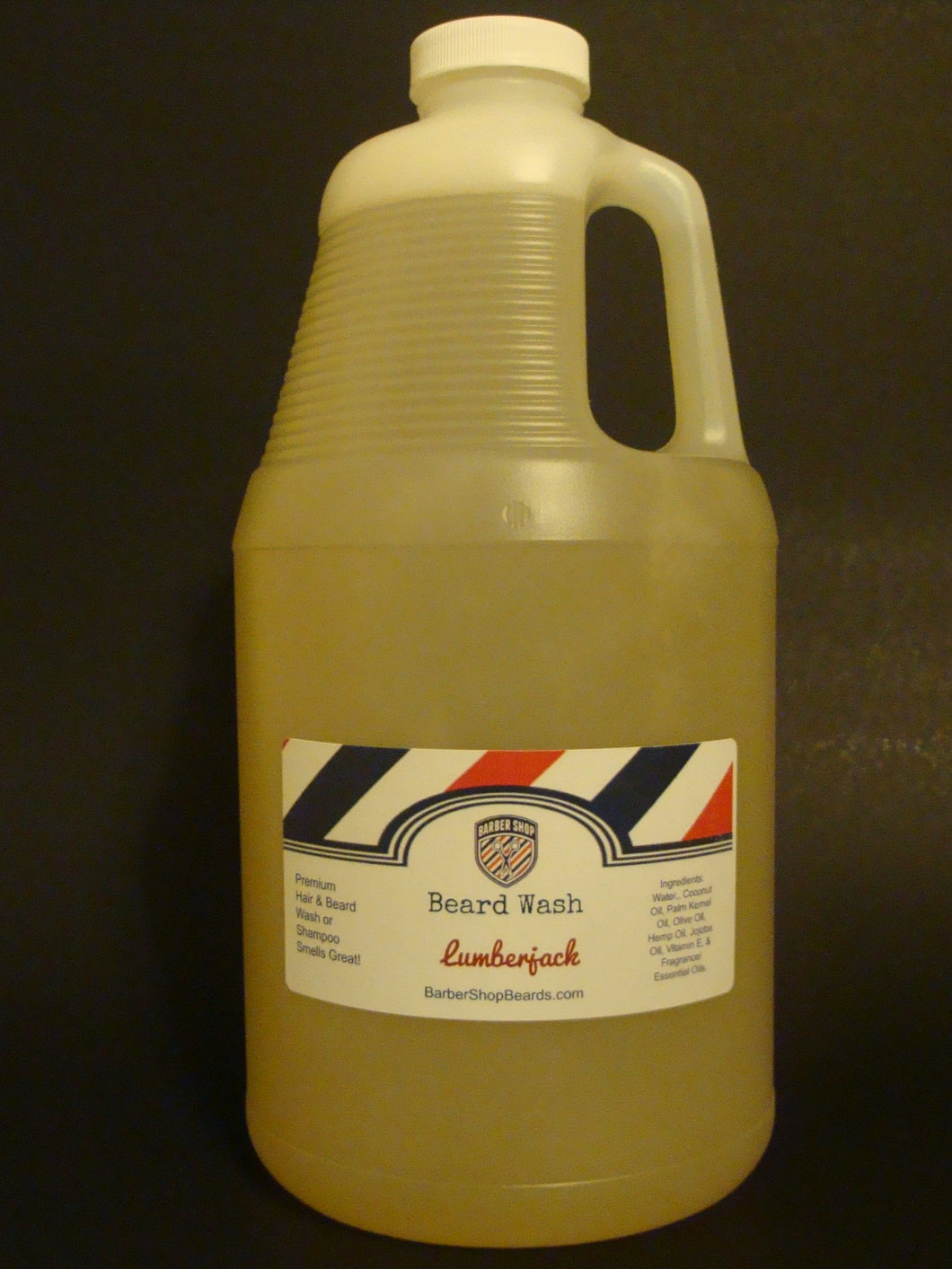 Premium Beard Wash - 64oz / Half Gallon - Assorted Fragrances WHOLESALE